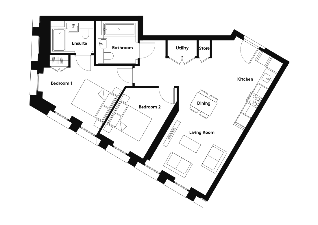 Linter – 206 floorplan