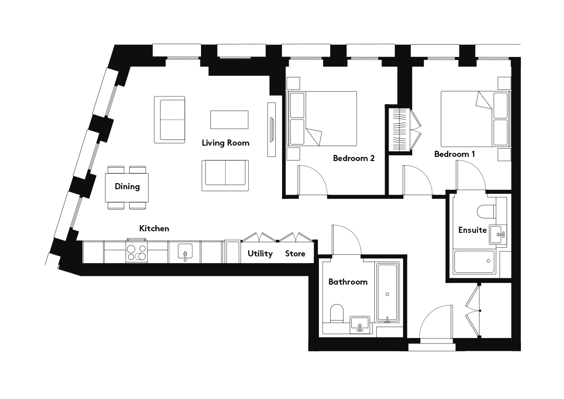 Carding – 204 floorplan