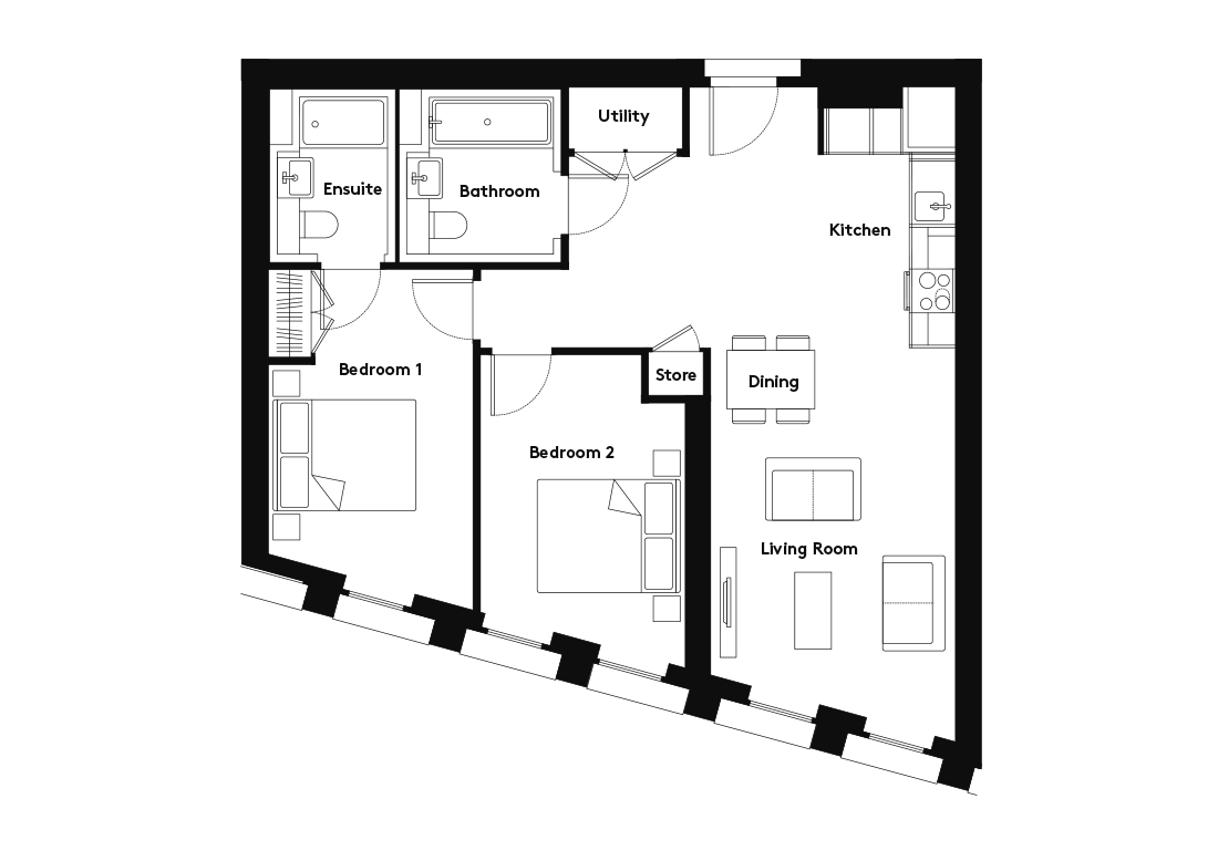 Carding – 302 floorplan