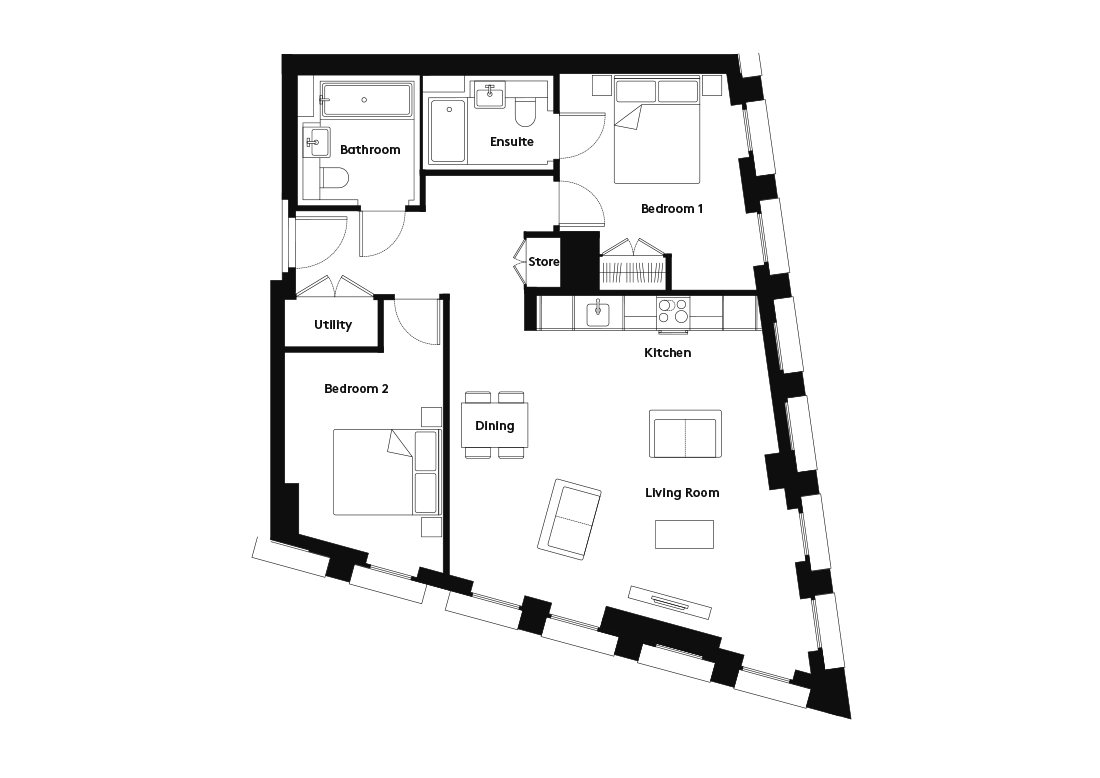 Carding – 409 floorplan