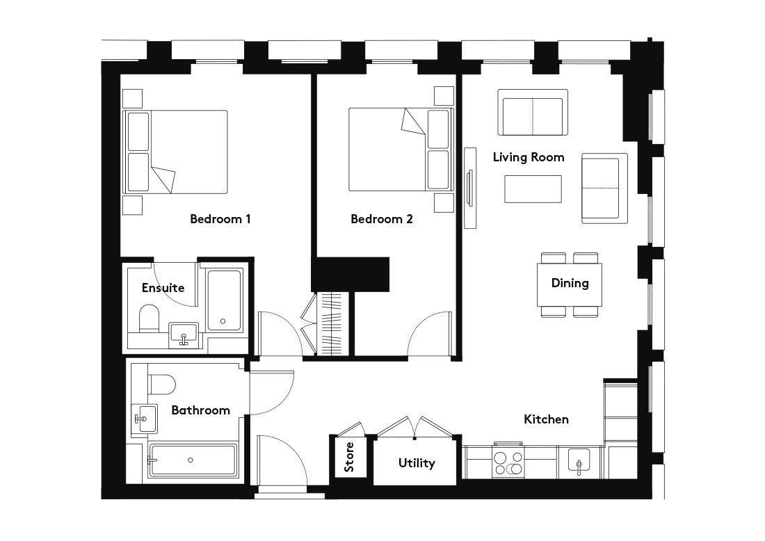 Carding – 807 floorplan