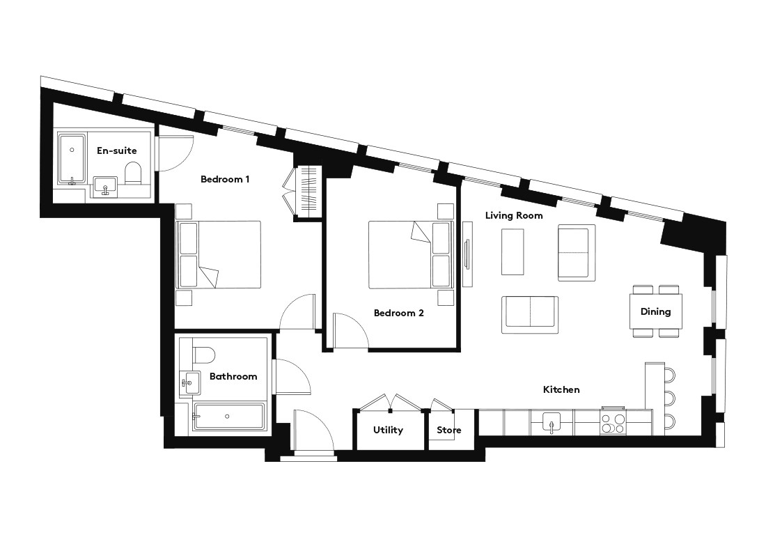 Calico – 1101 floorplan